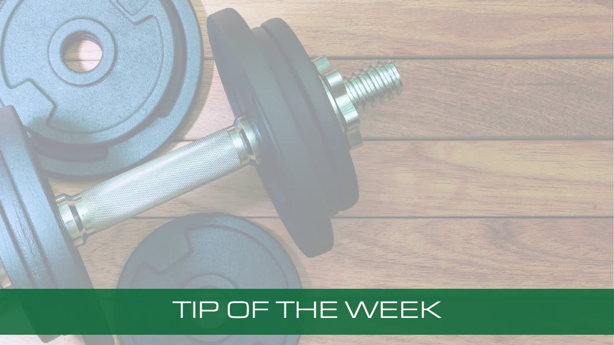 ADD STRENGTH TRAINING TO YOUR ROUTINE