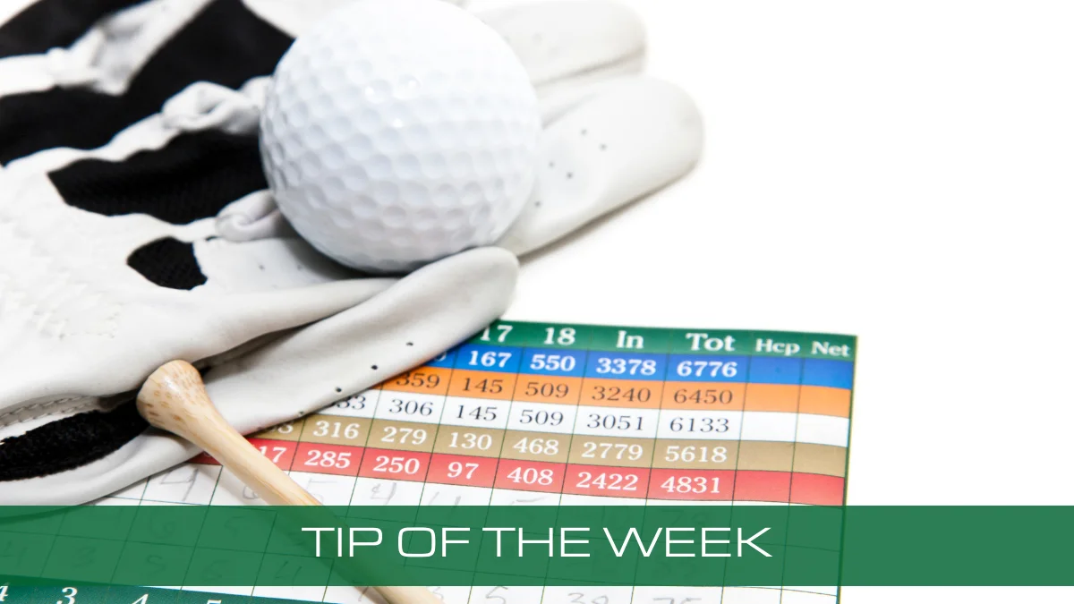 Shoot Good Golf Scores