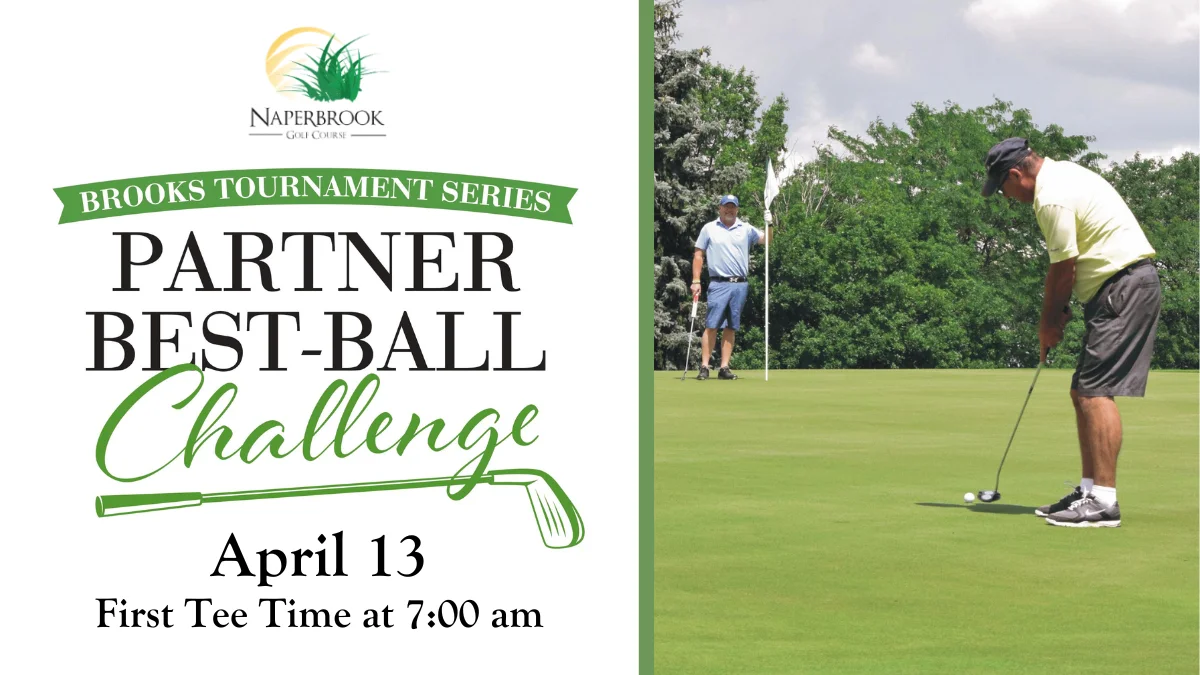 Register for the Partner Best-Ball Challenge at Naperbrook Golf Course