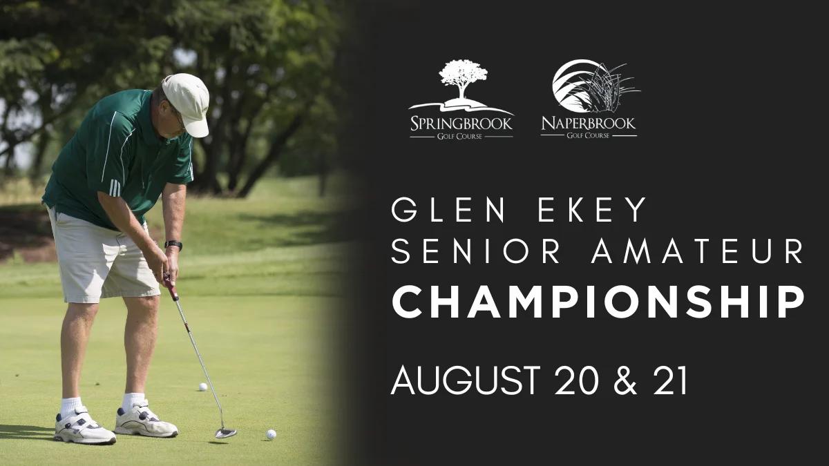 Register Today for our Glen Ekey Senior Amateur Championship