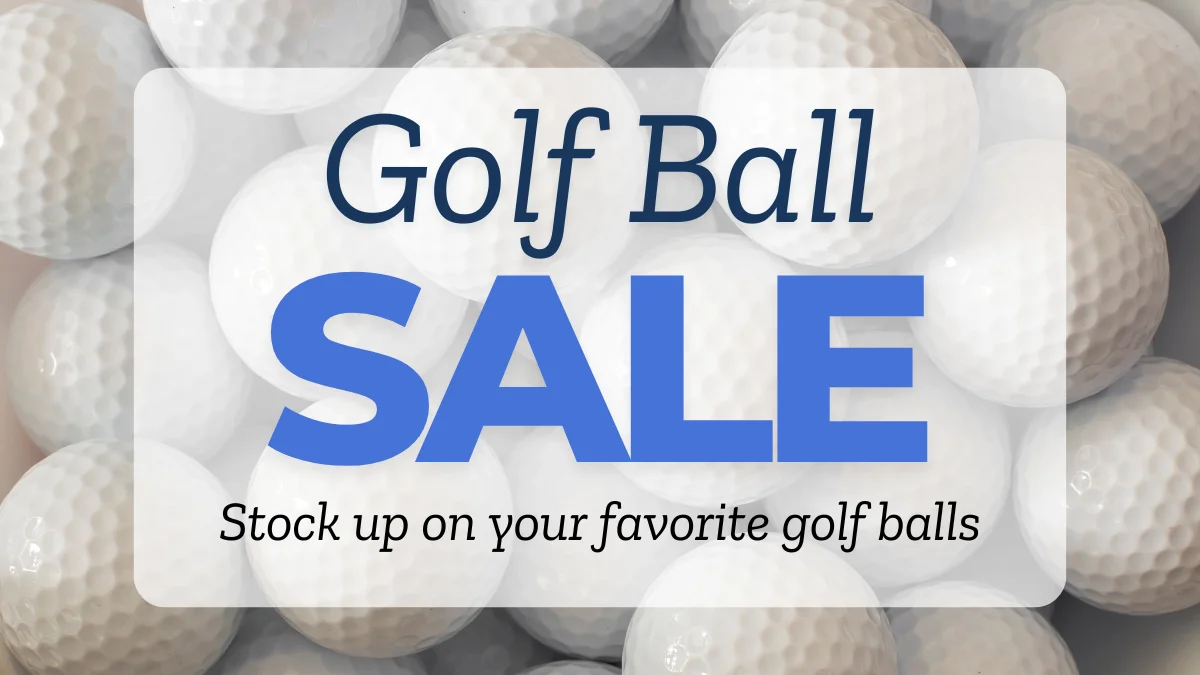 Golf Ball Sale