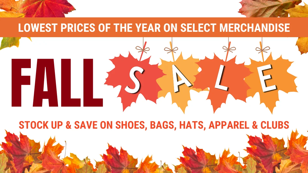 Save Big with our Fall Sale