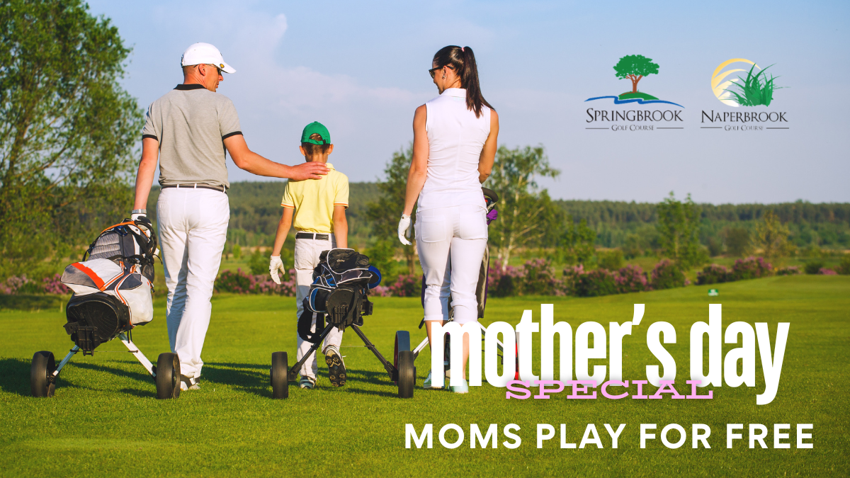 Moms Golf Free on Mother’s Day